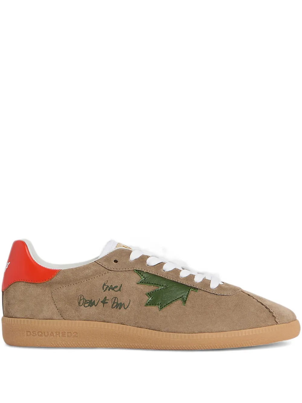 Dsquared2 Lace-Up Round-Neck Sneakers