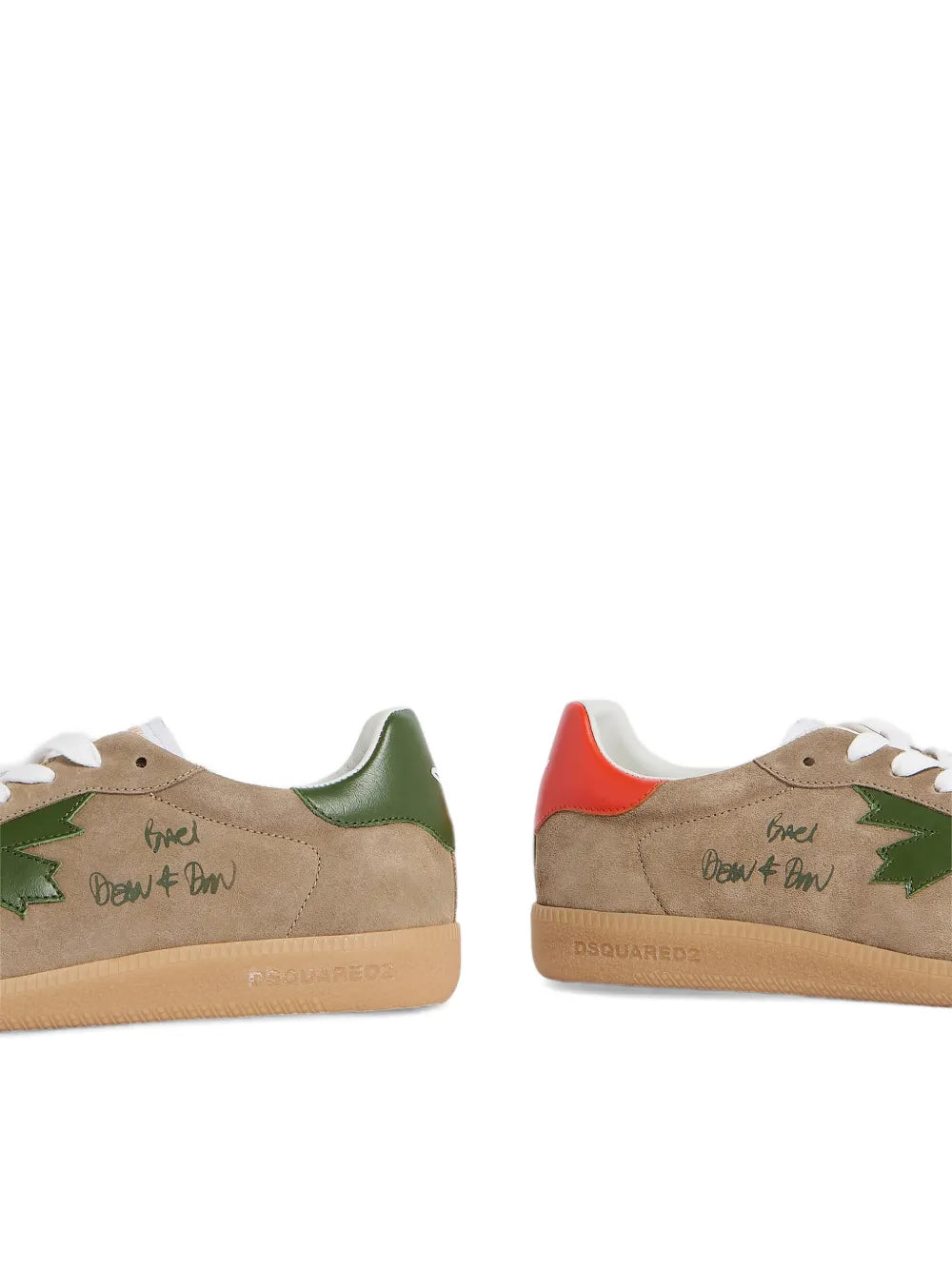 Dsquared2 Lace-Up Round-Neck Sneakers