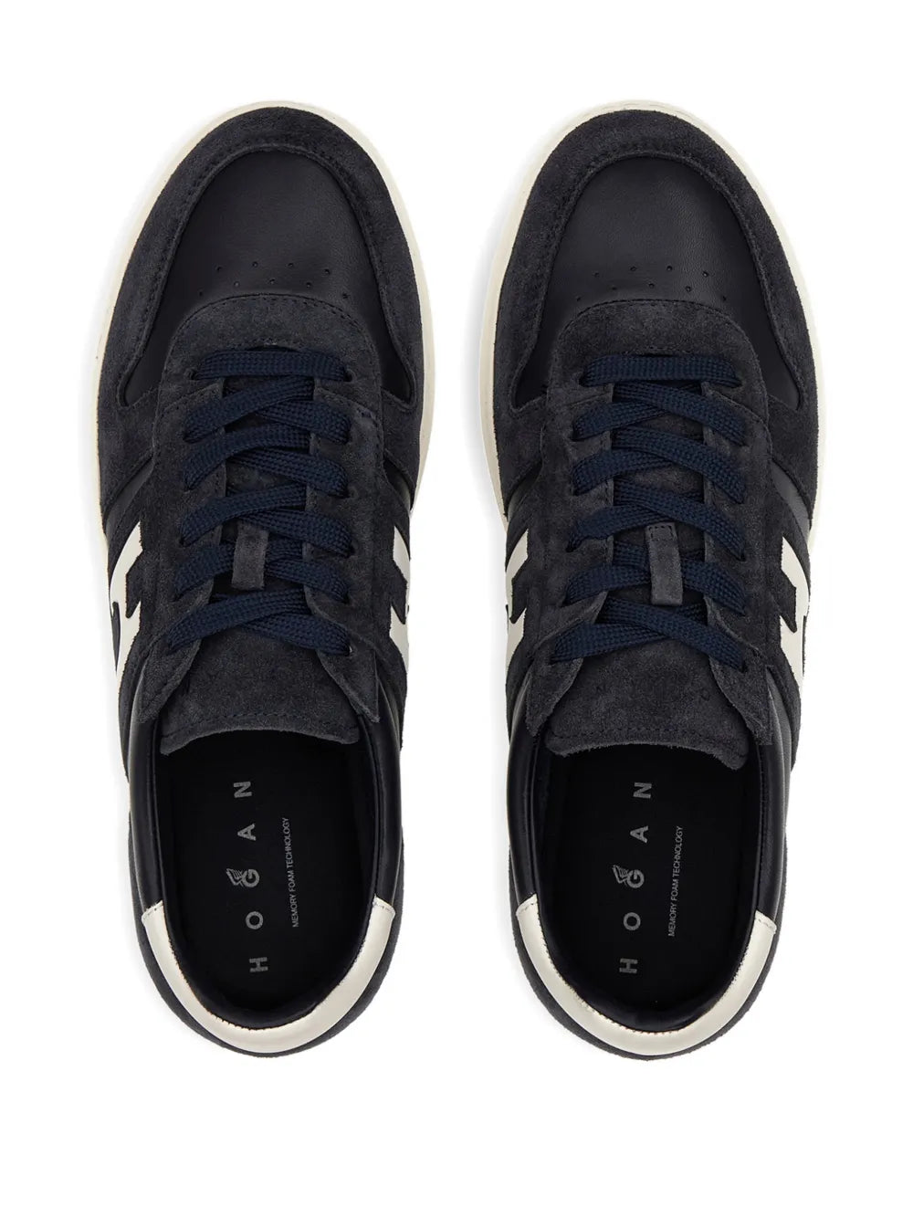 Hogan H-Tv Suede Logo Sneakers