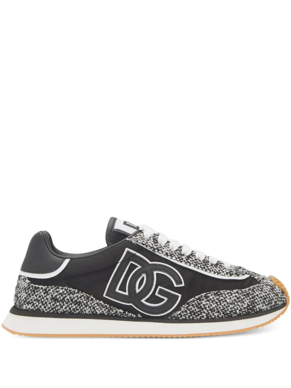 Dolce & Gabbana Low-Top Dotted Sneakers
