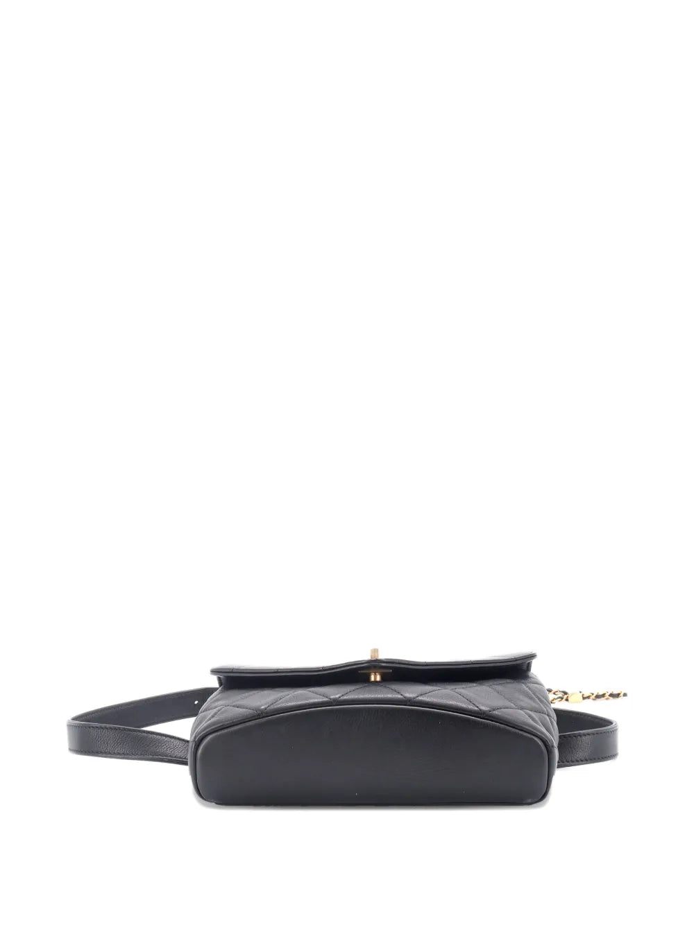 Pre-OwnedCHANEL Pre-OwnedCarry With Chic Chain Flap Waist Bag Quilted Calfskin belt bag