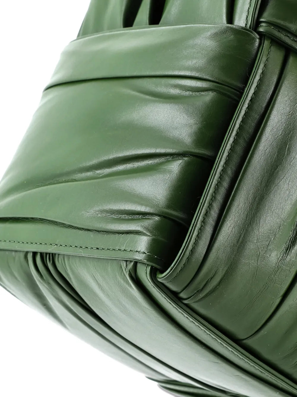 Pre-OwnedBottega Veneta Pre-OwnedArco Maxi Intrecciato Plisse Leather Small tote bag