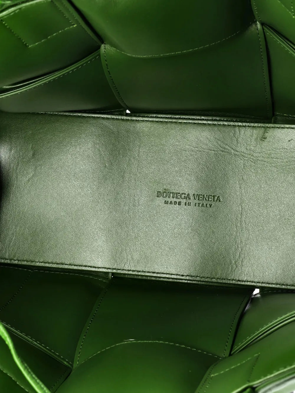 Pre-OwnedBottega Veneta Pre-OwnedArco Maxi Intrecciato Plisse Leather Small tote bag