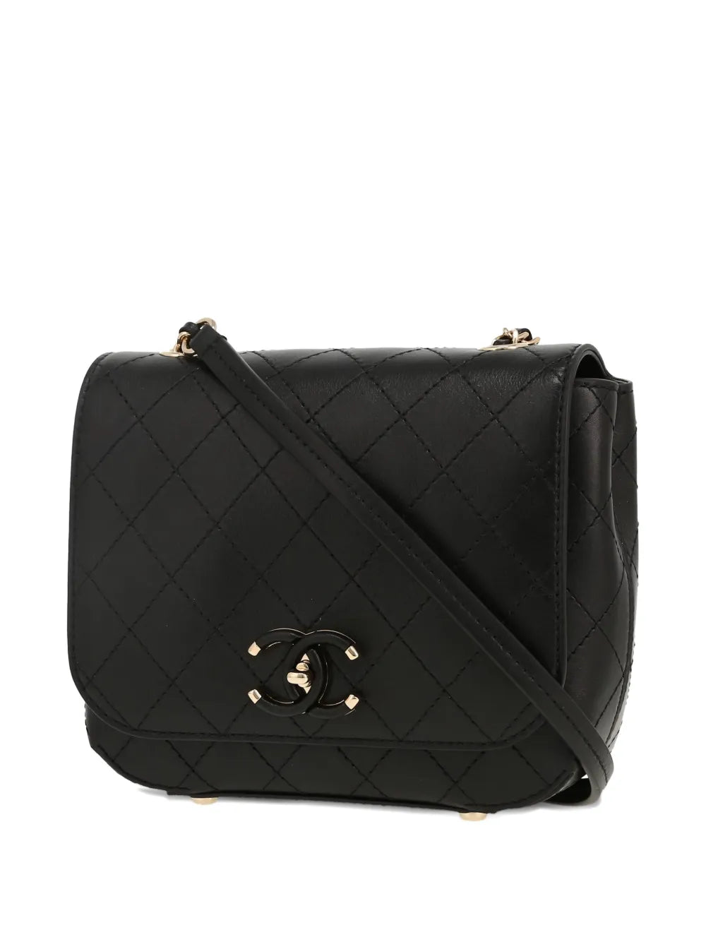 Pre-OwnedCHANEL Pre-Owned2020s quilted chain-link shoulder bag