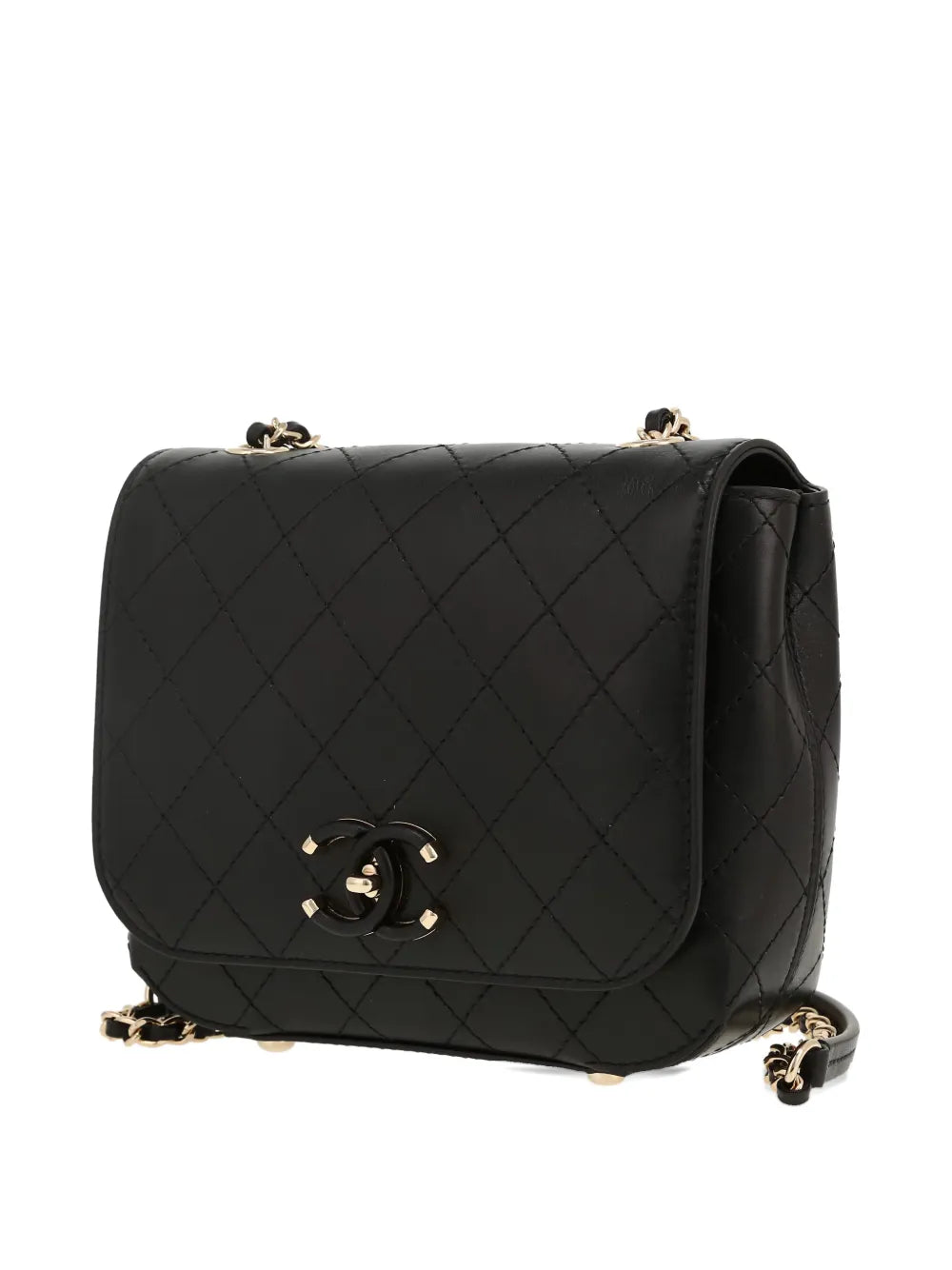Pre-OwnedCHANEL Pre-Owned2020s quilted chain-link shoulder bag