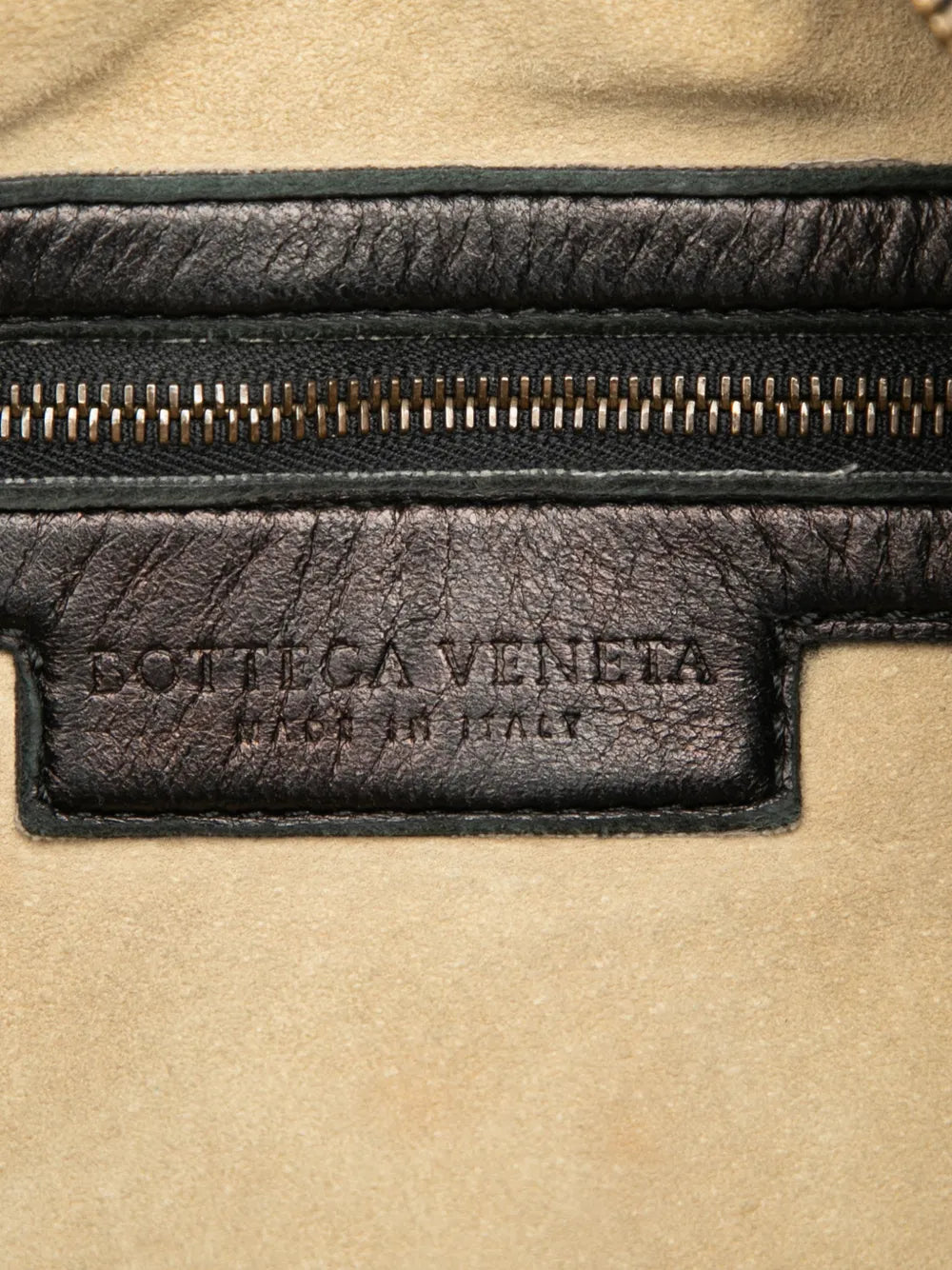 Pre-OwnedBottega Veneta Pre-Owned2008 Small Nappa Intrecciato Pleated Veneta hobo bag
