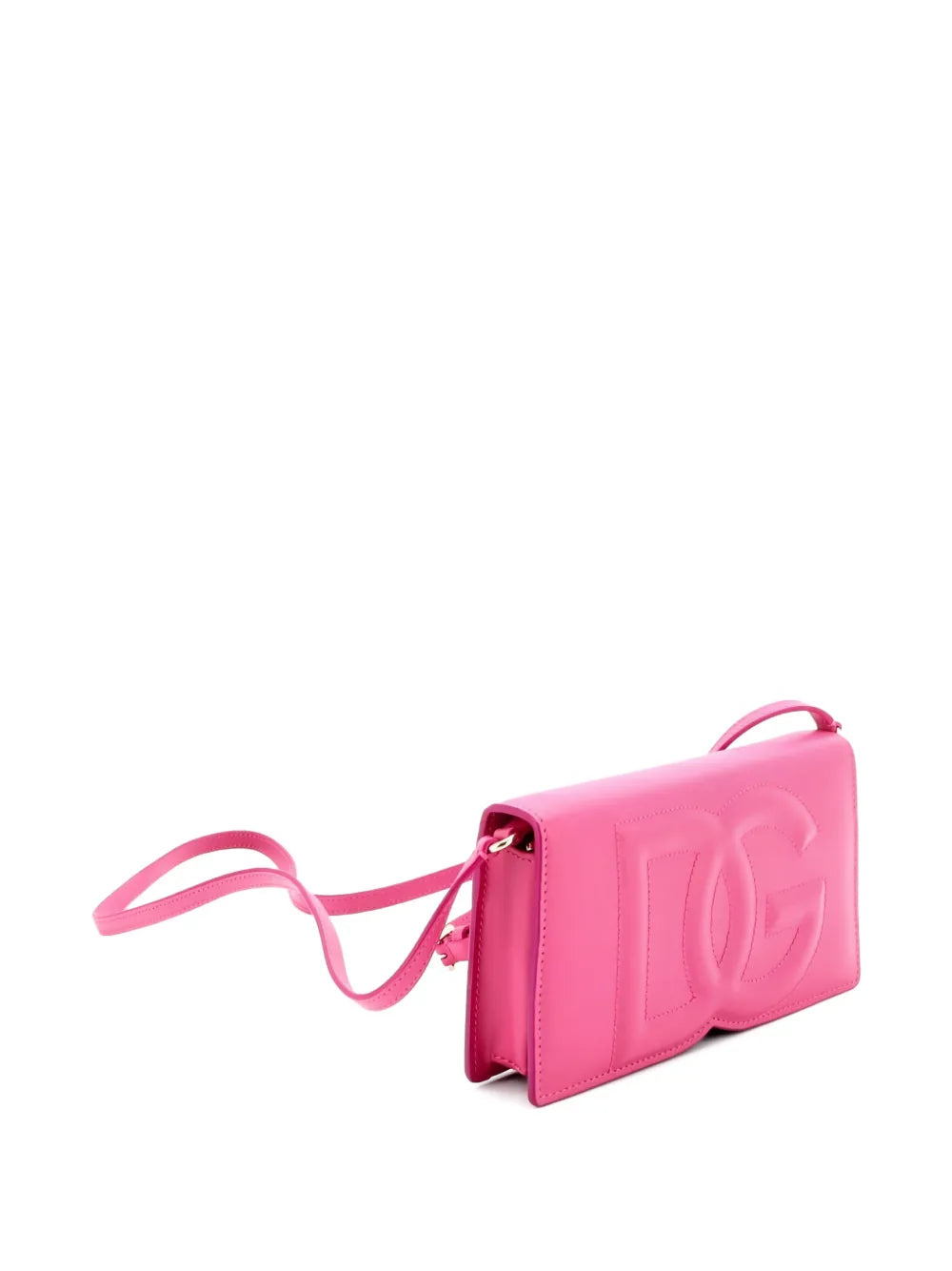 Pre-OwnedDolce & Gabbana Pre-OwnedDG Logo Flap Shoulder Bag Leather Small crossbody bag