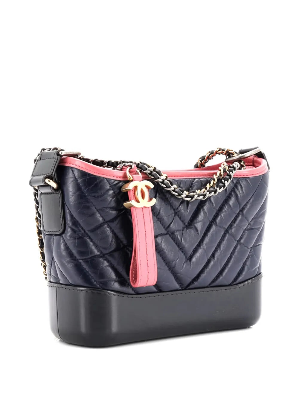Pre-OwnedCHANEL Pre-OwnedGabrielle Hobo Chevron Aged Calfskin Small crossbody bag