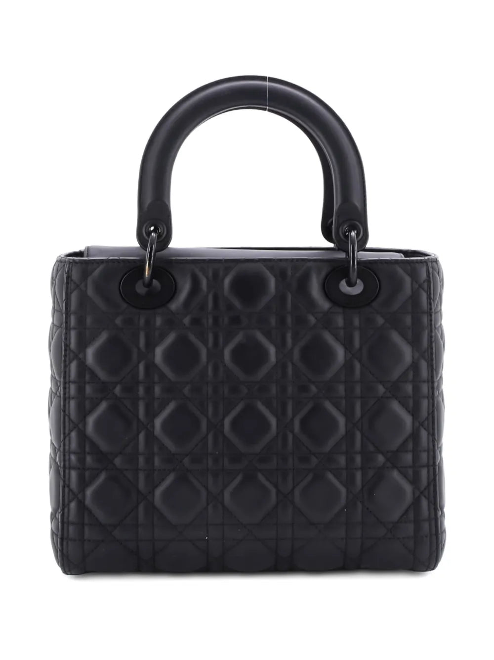 Pre-OwnedChristian Dior Pre-OwnedUltra Matte Lady Dior Bag Cannage Quilt Calfskin Medium satchel