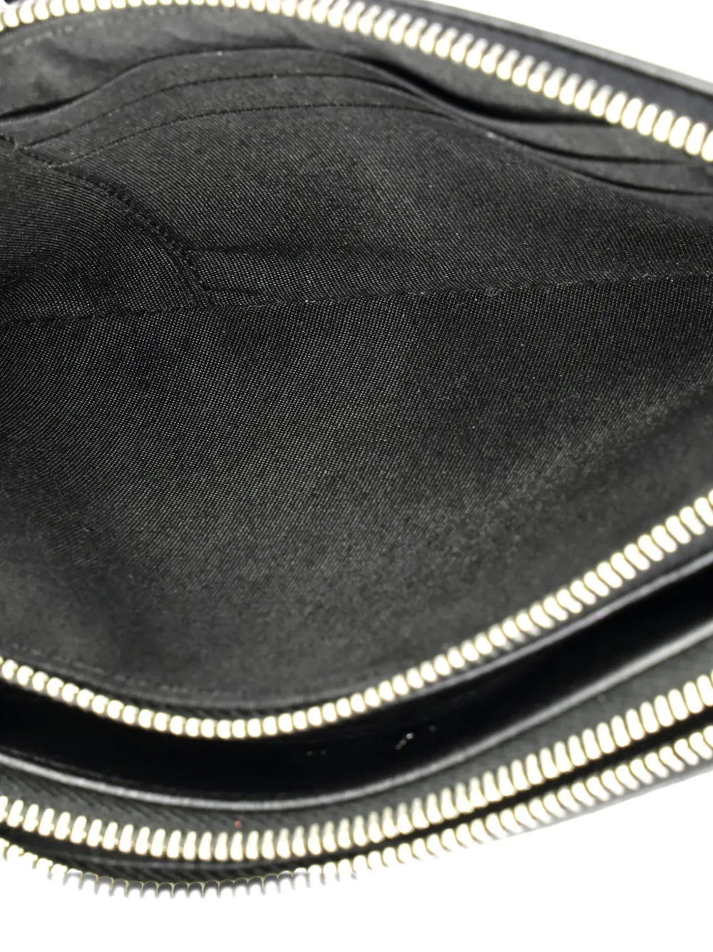 Pre-OwnedCHANEL Pre-OwnedBoy Double Zip Clutch with Chain Studded Leather crossbody bag