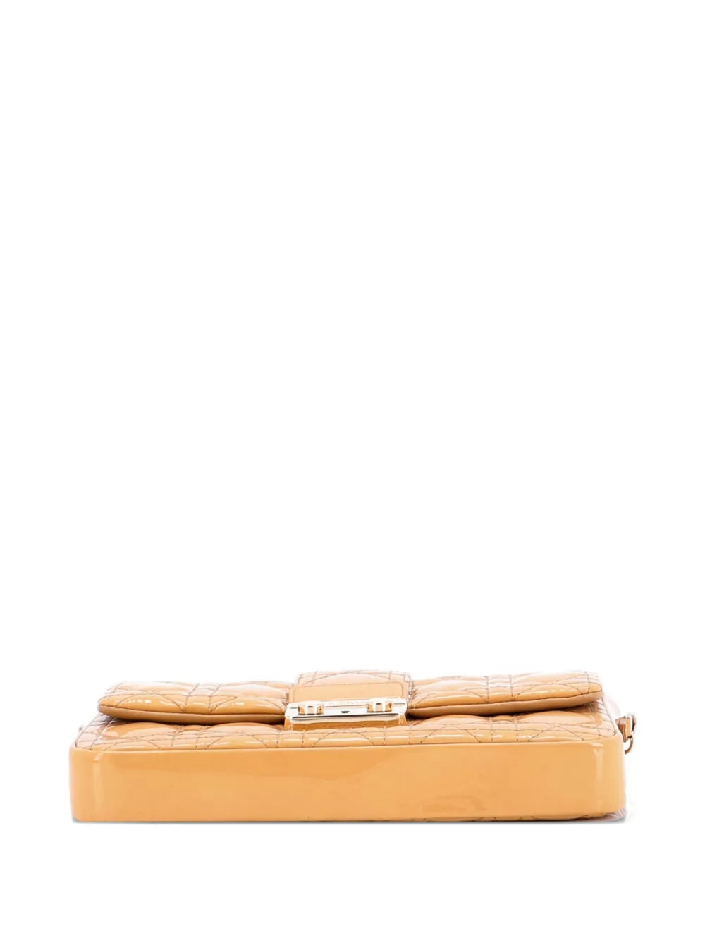 Pre-OwnedChristian Dior Pre-OwnedNew Lock Pouch Cannage Quilt Patent Mini crossbody bag