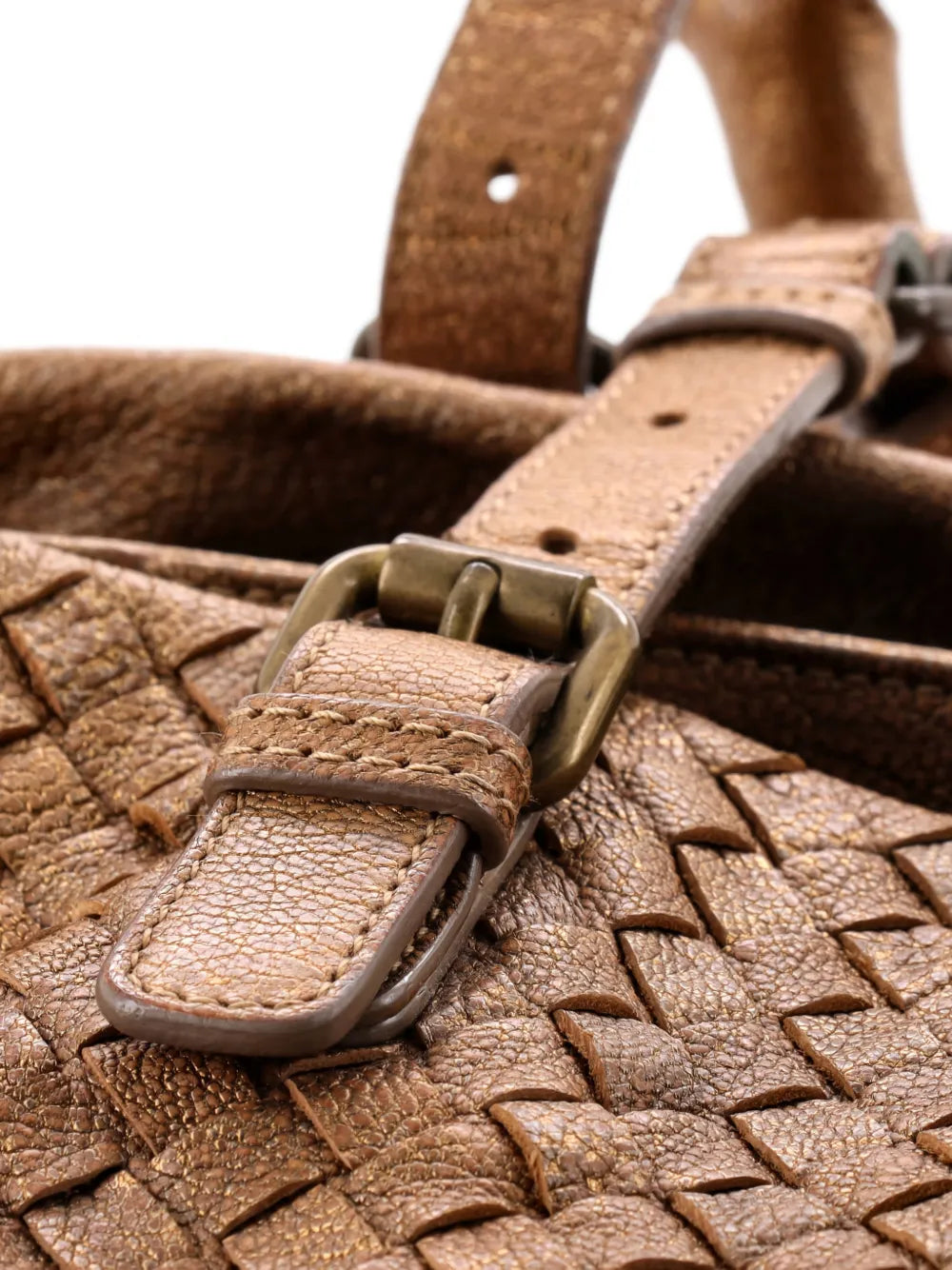 Pre-OwnedBottega Veneta Pre-OwnedRoma Bag Intrecciato Nappa Medium tote bag