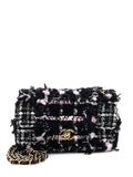 Pre-OwnedCHANEL Pre-OwnedClassic Single Flap Bag Quilted Tweed and Sequins Mini shoulder bag