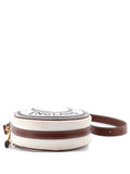 Pre-OwnedBurberry Pre-OwnedLouise Round Bag Canvas with Leather belt bag