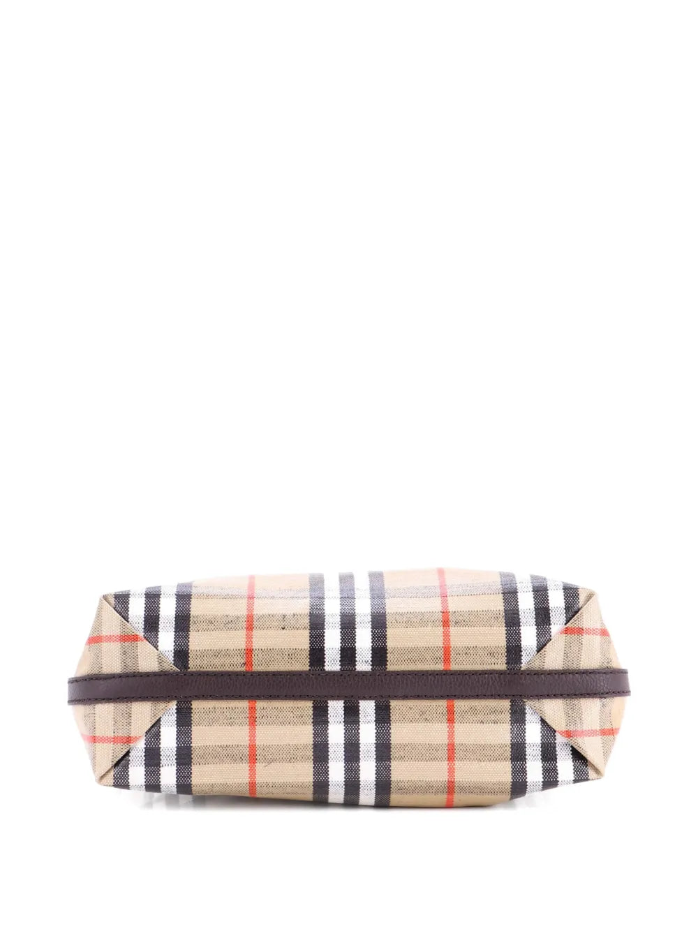 Pre-OwnedBurberry Pre-OwnedHighlands Check Coated Canvas and Leather Small shoulder bag