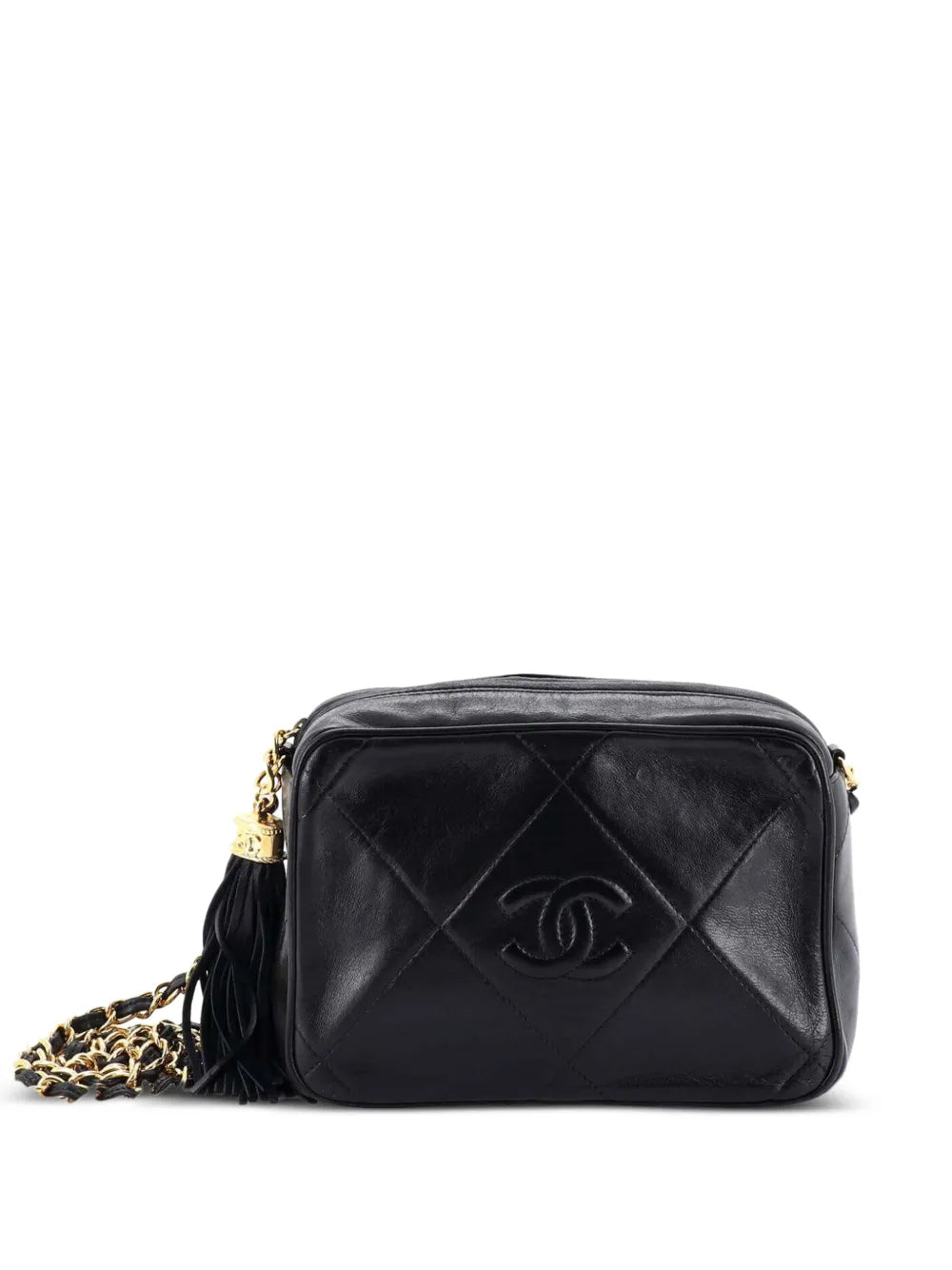 Pre-OwnedCHANEL Pre-OwnedDiamond CC Camera Bag Quilted Leather Small shoulder bag
