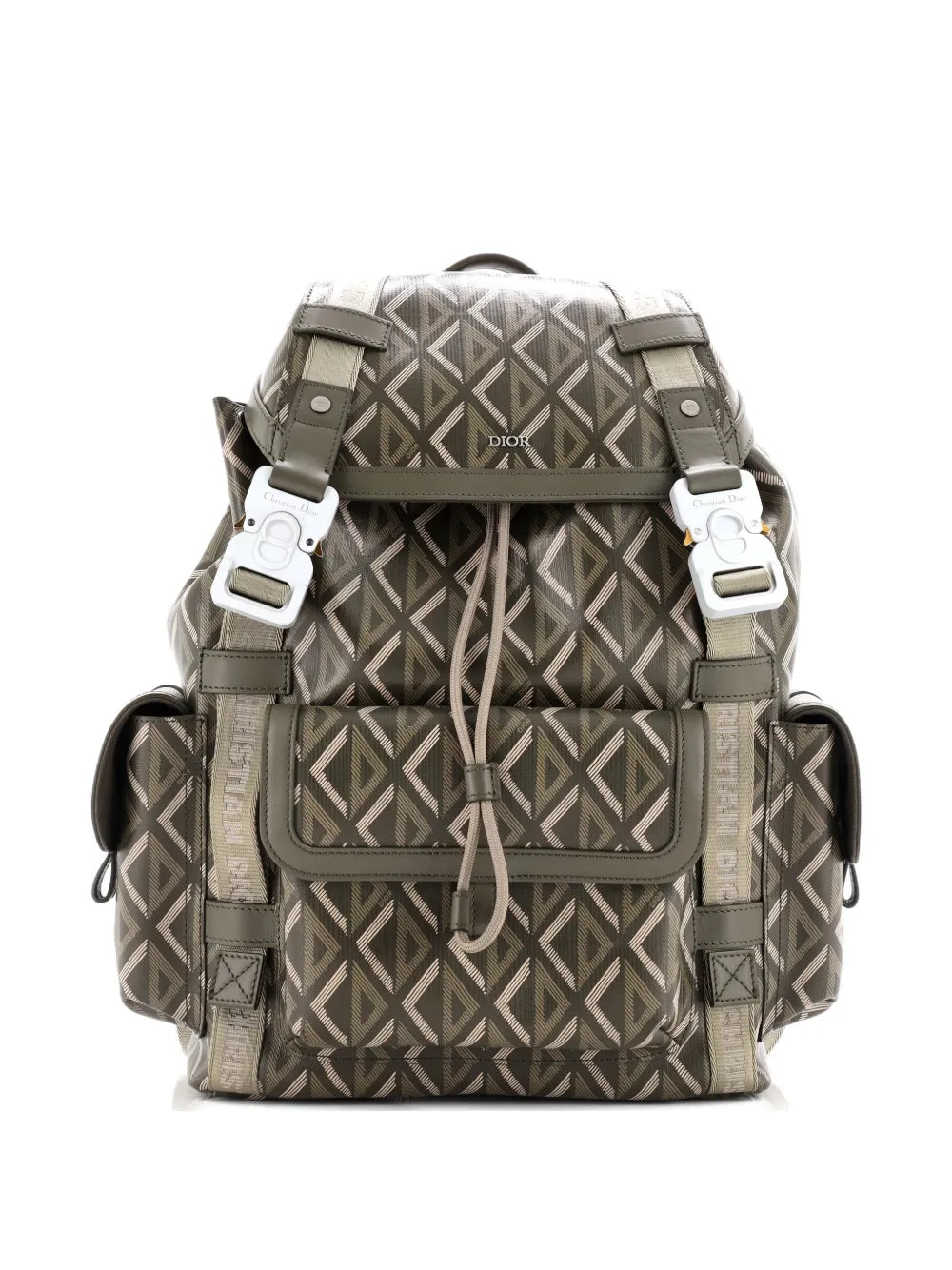 Pre-OwnedChristian Dior Pre-OwnedHit the Road CD Diamond Coated Canvas backpack