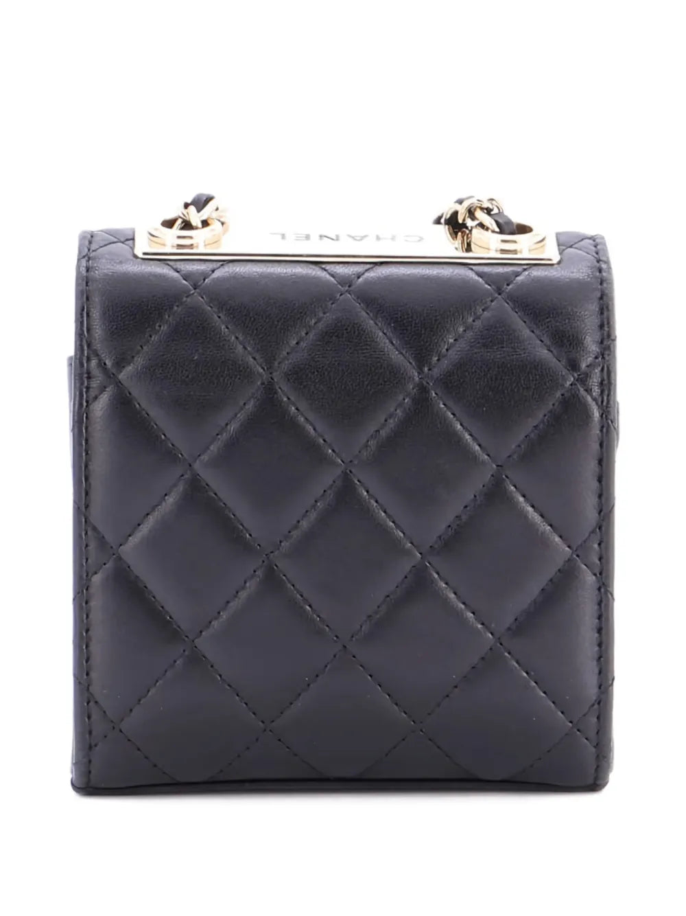 Pre-OwnedCHANEL Pre-OwnedTrendy CC Clutch with Chain Quilted Lambskin Small crossbody bag