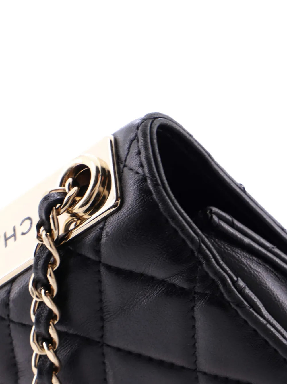 Pre-OwnedCHANEL Pre-OwnedTrendy CC Clutch with Chain Quilted Lambskin Small crossbody bag