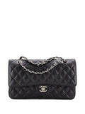 Pre-OwnedCHANEL Pre-OwnedClassic Double Flap Bag Quilted Caviar Medium shoulder bag