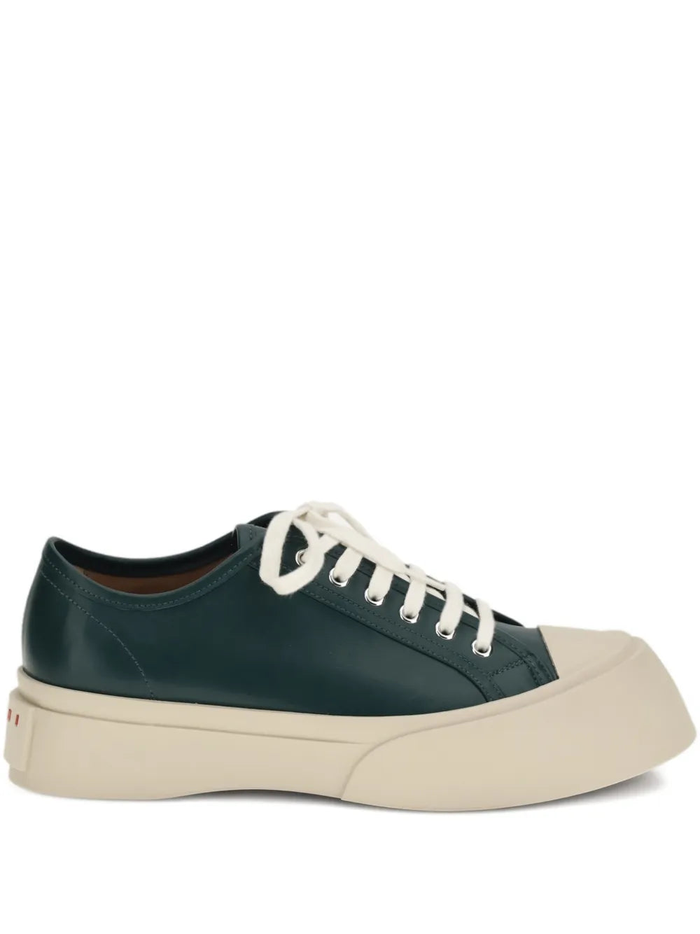 Marni Pablo Leather Lace-Up Sneakers