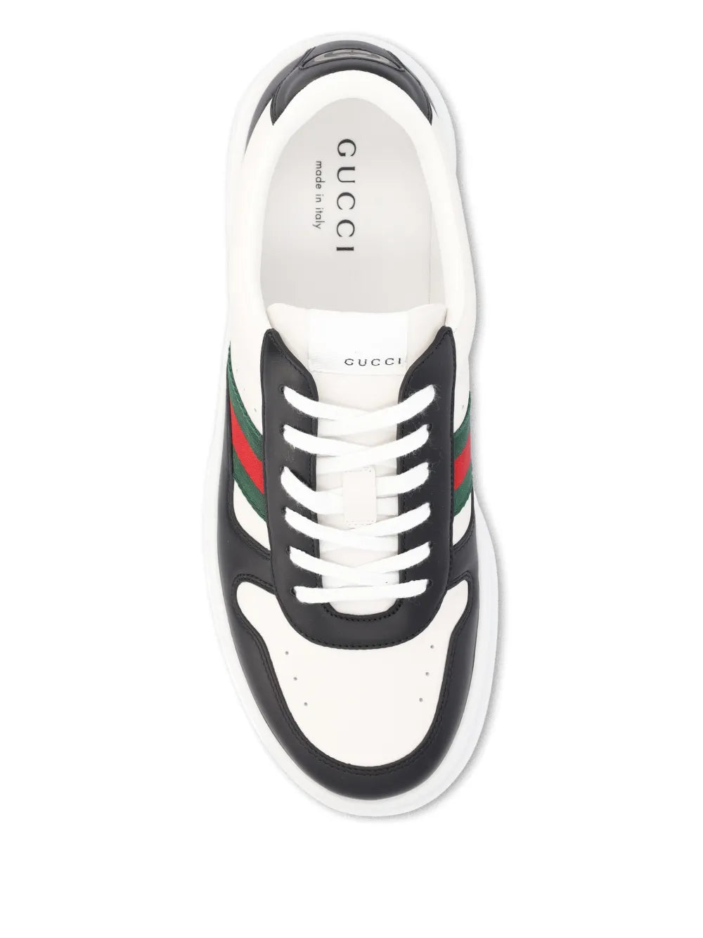 Gucci Web-Stripe Platform Sneakers