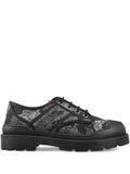 Gucci Gg Patterned Lace-Up Sneakers
