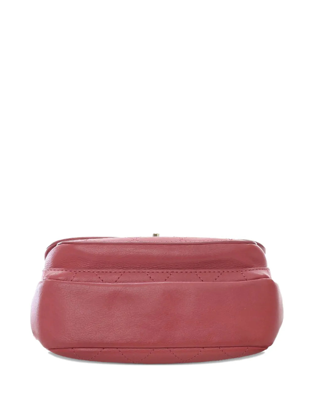 Pre-OwnedCHANEL Pre-Owned2019 Small Stitched Calfskin Covered CC Flap crossbody bag