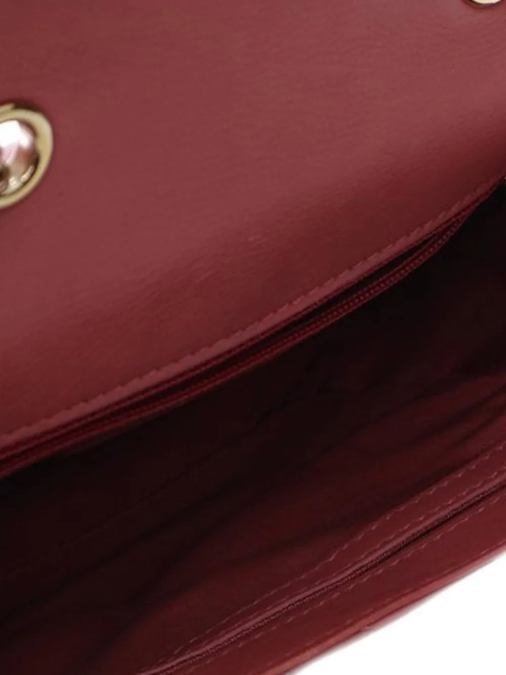 Pre-OwnedCHANEL Pre-Owned2019 Small Stitched Calfskin Covered CC Flap crossbody bag
