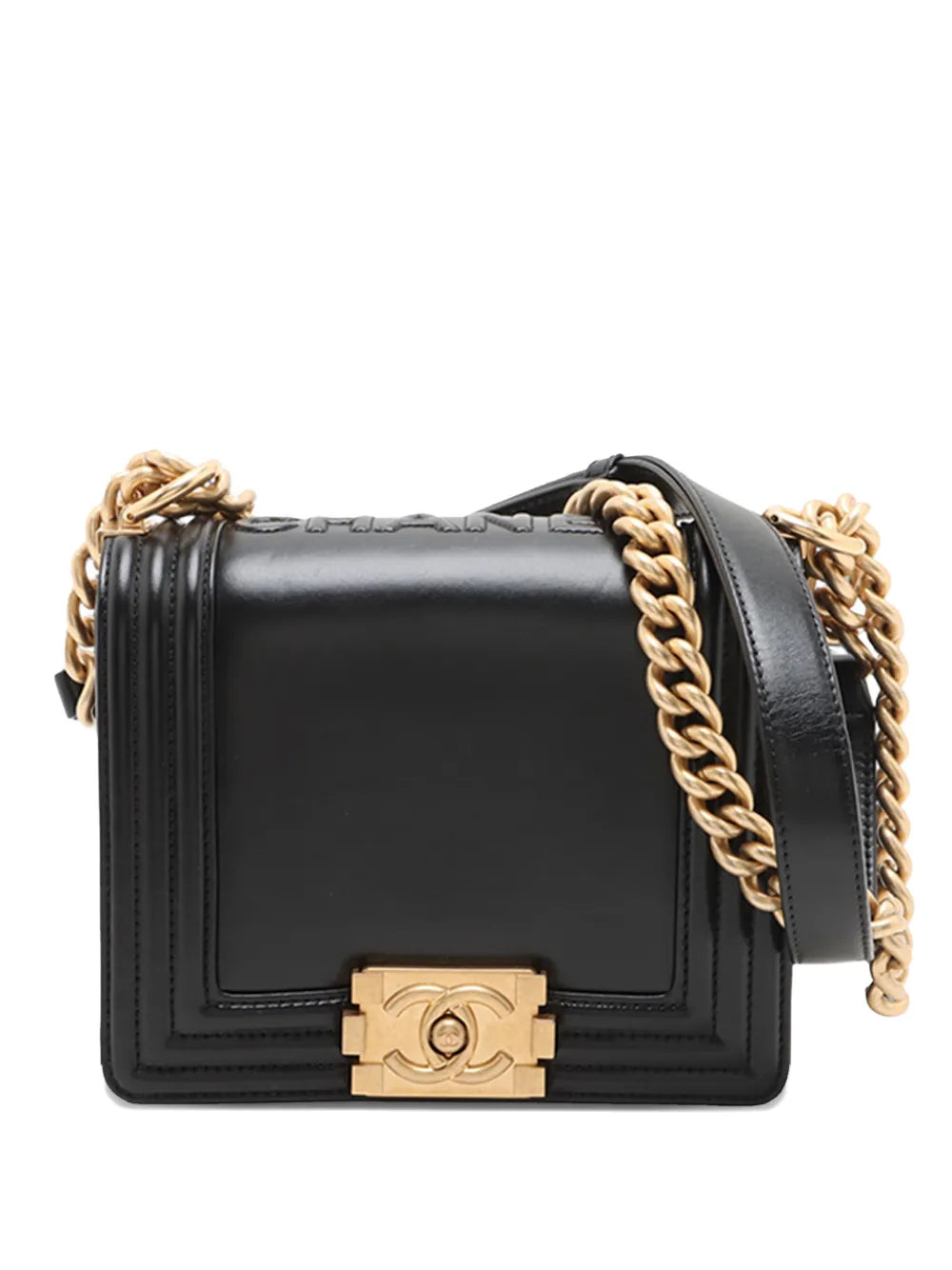 Pre-OwnedCHANEL Pre-Owned2021-2025 Small Calfskin Boy Flap crossbody bag