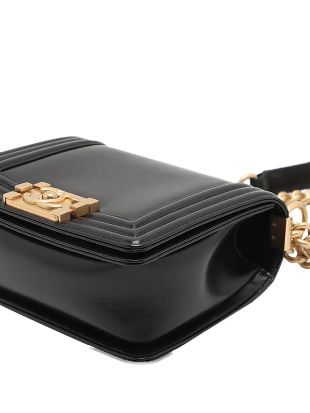 Pre-OwnedCHANEL Pre-Owned2021-2025 Small Calfskin Boy Flap crossbody bag