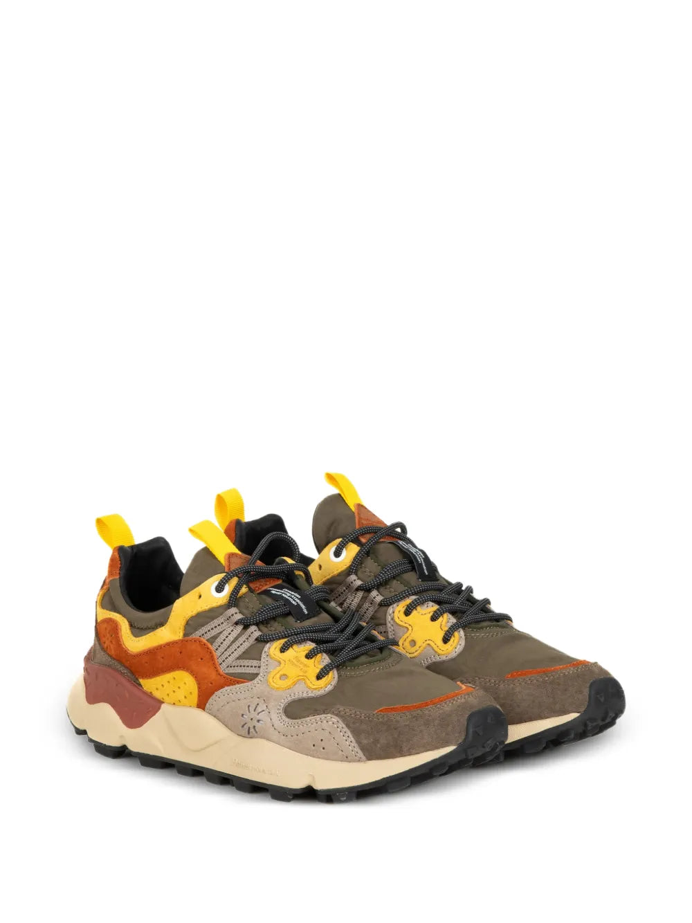 Flower Mountain Panelled Flower Sneakers