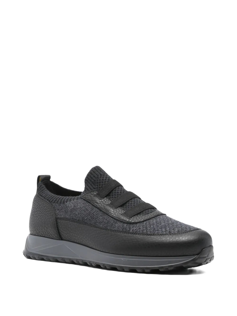 Doucal'S Leather-Panel Sneakers