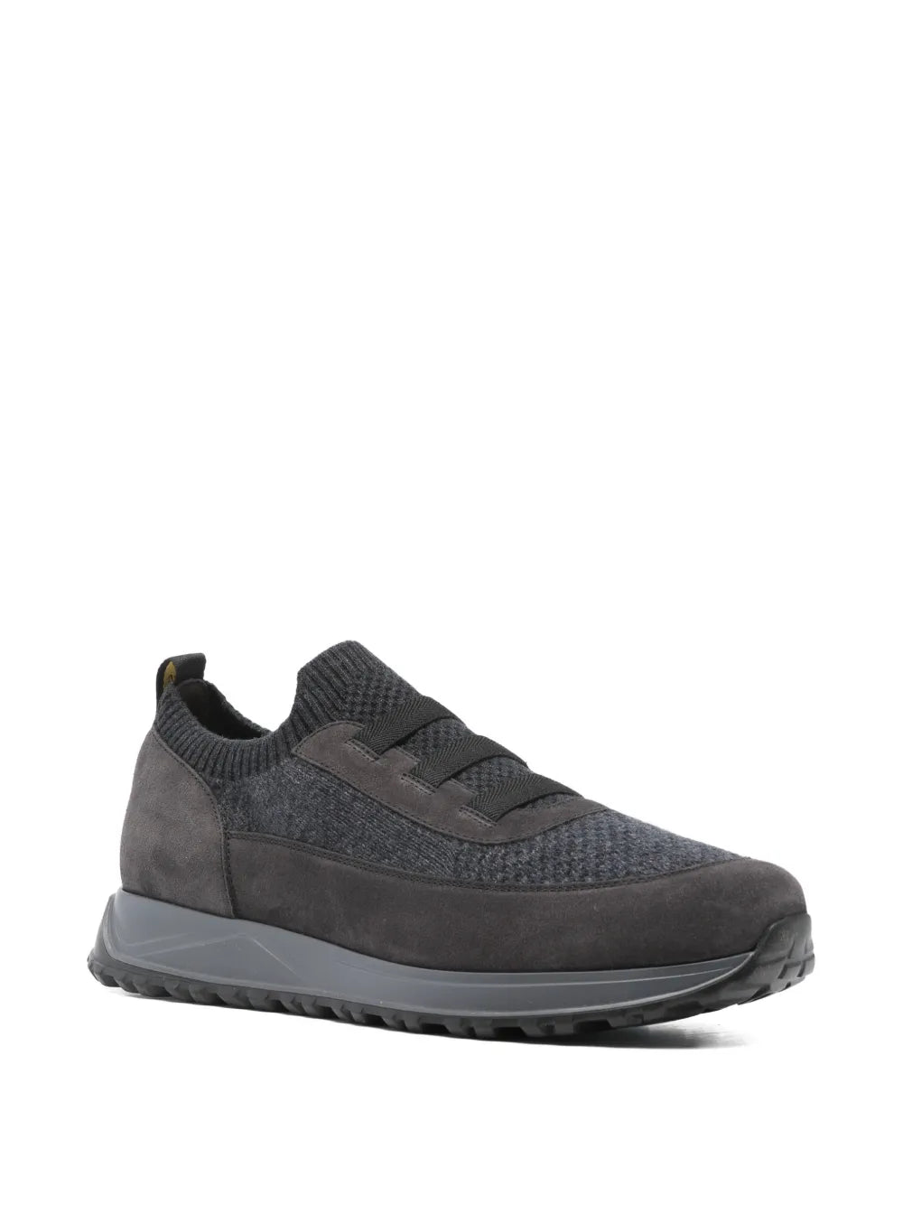 Doucal'S Ribbed-Panel Sneakers