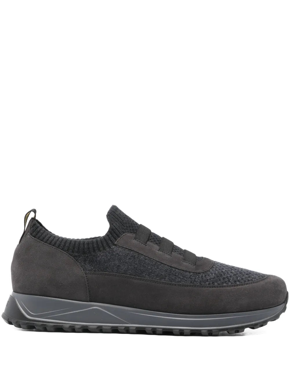 Doucal'S Ribbed-Panel Sneakers